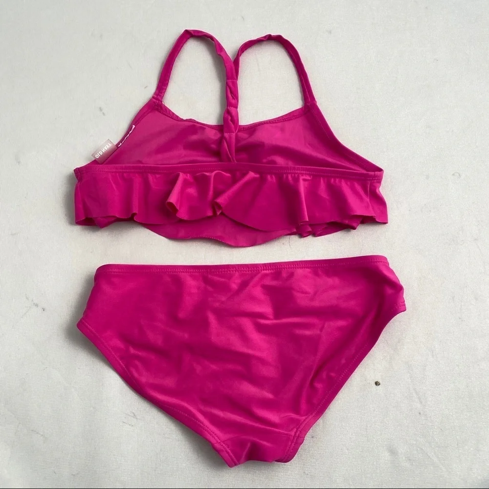 Old Navy hot pink bikini L=10-12